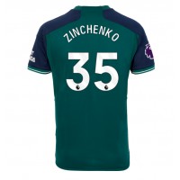 Pánský Fotbalový dres Arsenal Oleksandr Zinchenko #35 2023-24 Třetí Krátký Rukáv